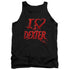 DEXTER/I HEART DEXTER - ADULT TANK - BLACK