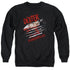 DEXTER/BLOOD NEVER LIES - ADULT CREWNECK SWEATSHIRT - BLACK