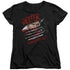 DEXTER/BLOOD NEVER LIES - S/S WOMENS TEE - BLACK