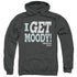 CALIFORNICATION/I GET MOODY - ADULT PULLOVER HOODIE - CHARCOAL