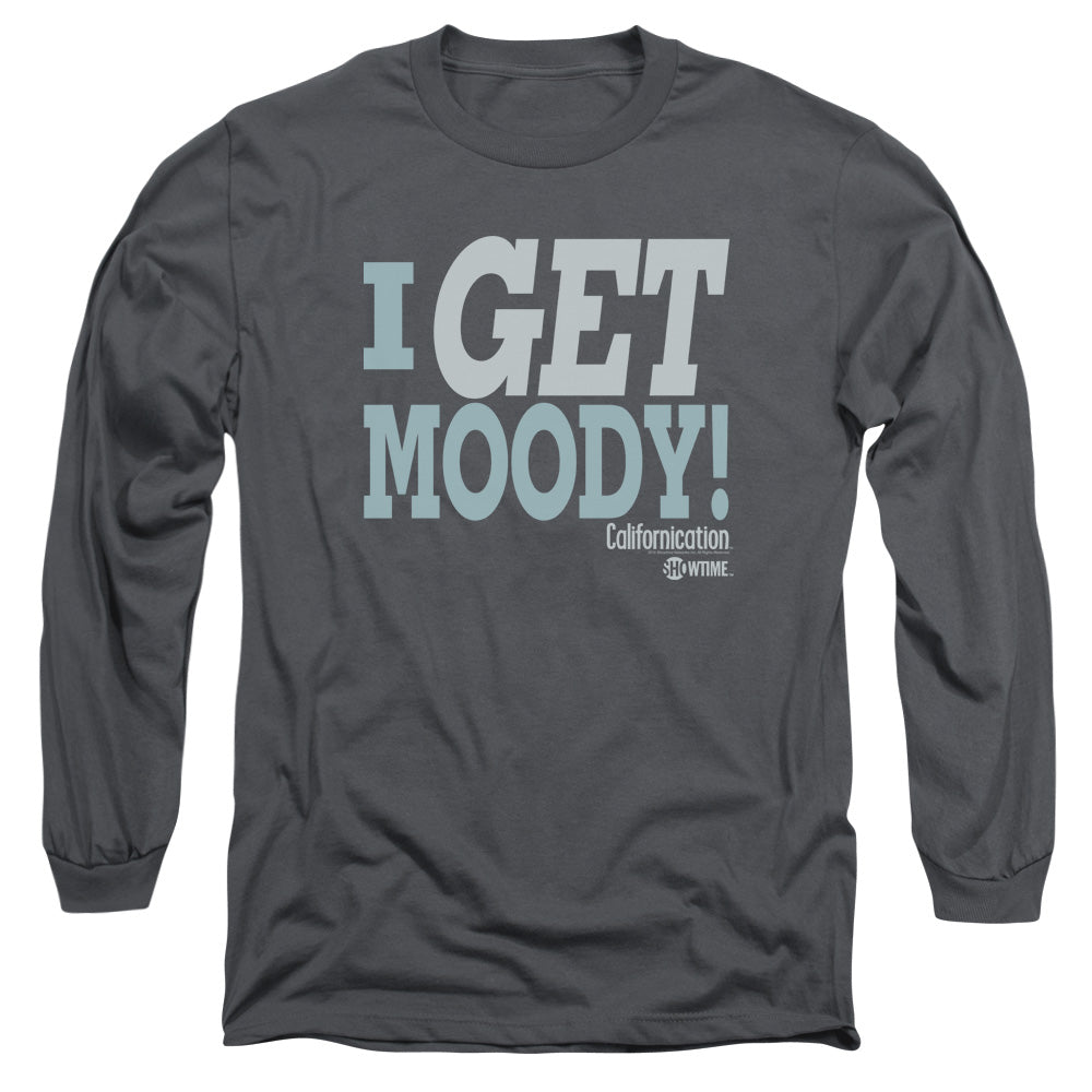 CALIFORNICATION/I GET MOODY - L/S ADULT 18/1 - CHARCOAL