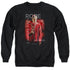 BORGIAS/POPE ALEXANDER VI - ADULT CREWNECK SWEATSHIRT - BLACK