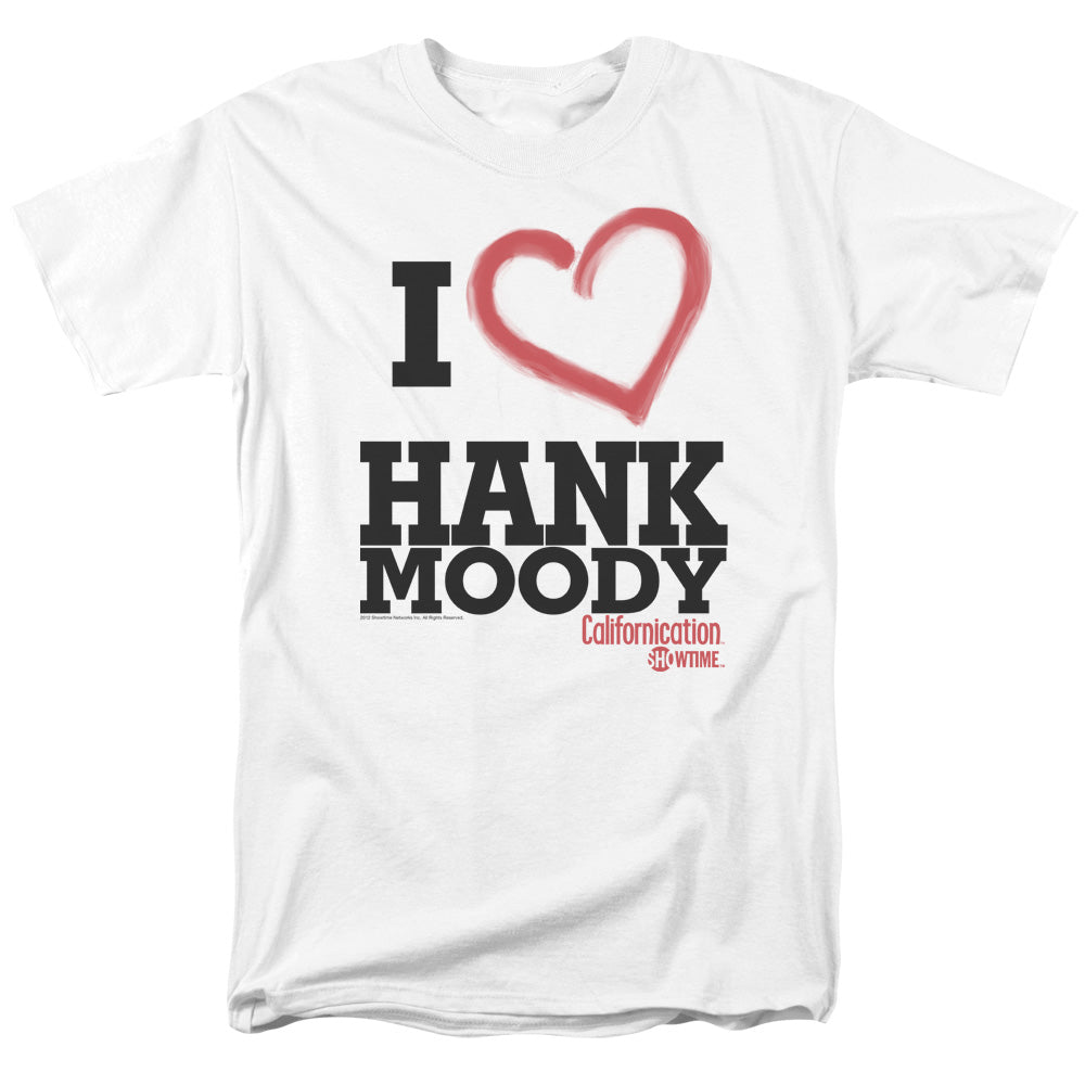 CALIFORNICATION/I HEART HANK MOODY - S/S ADULT 18/1 - WHITE