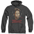 CALIFORNICATION/MORNING NIGHT - ADULT HEATHER HOODIE - BLACK