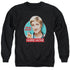 NURSE JACKIE/HOLY SHIFT - ADULT CREWNECK SWEATSHIRT - BLACK