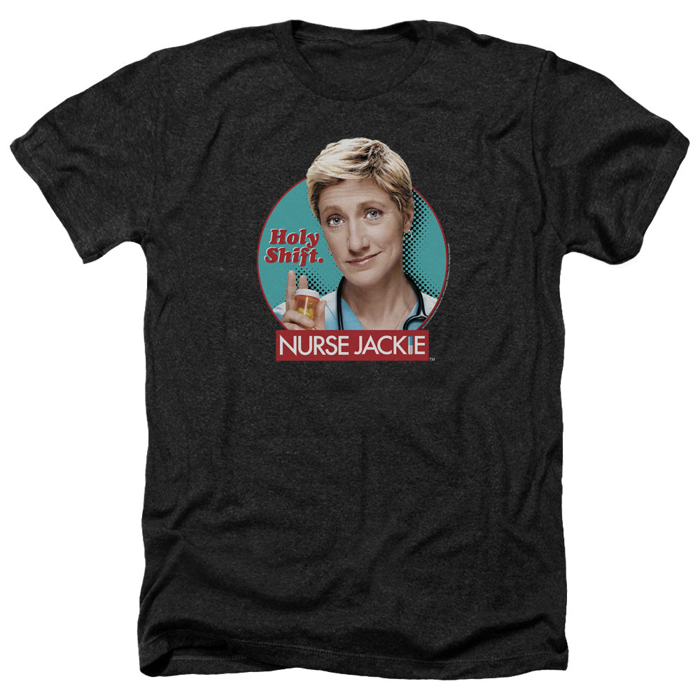 NURSE JACKIE/HOLY SHIFT - ADULT HEATHER - CHARCOAL