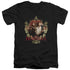 BORGIAS/FAMILY PORTRAIT - S/S ADULT V-NECK 30/1 - BLACK