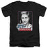 NURSE JACKIE/NURSES CALL THE SHOTS - S/S ADULT V-NECK 30/1 - BLACK