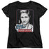 NURSE JACKIE/NURSES CALL THE SHOTS - S/S WOMENS TEE - BLACK