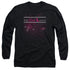 REAL L WORD/FLASHY LOGO - L/S ADULT 18/1 - BLACK
