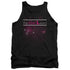 REAL L WORD/FLASHY LOGO - ADULT TANK - BLACK