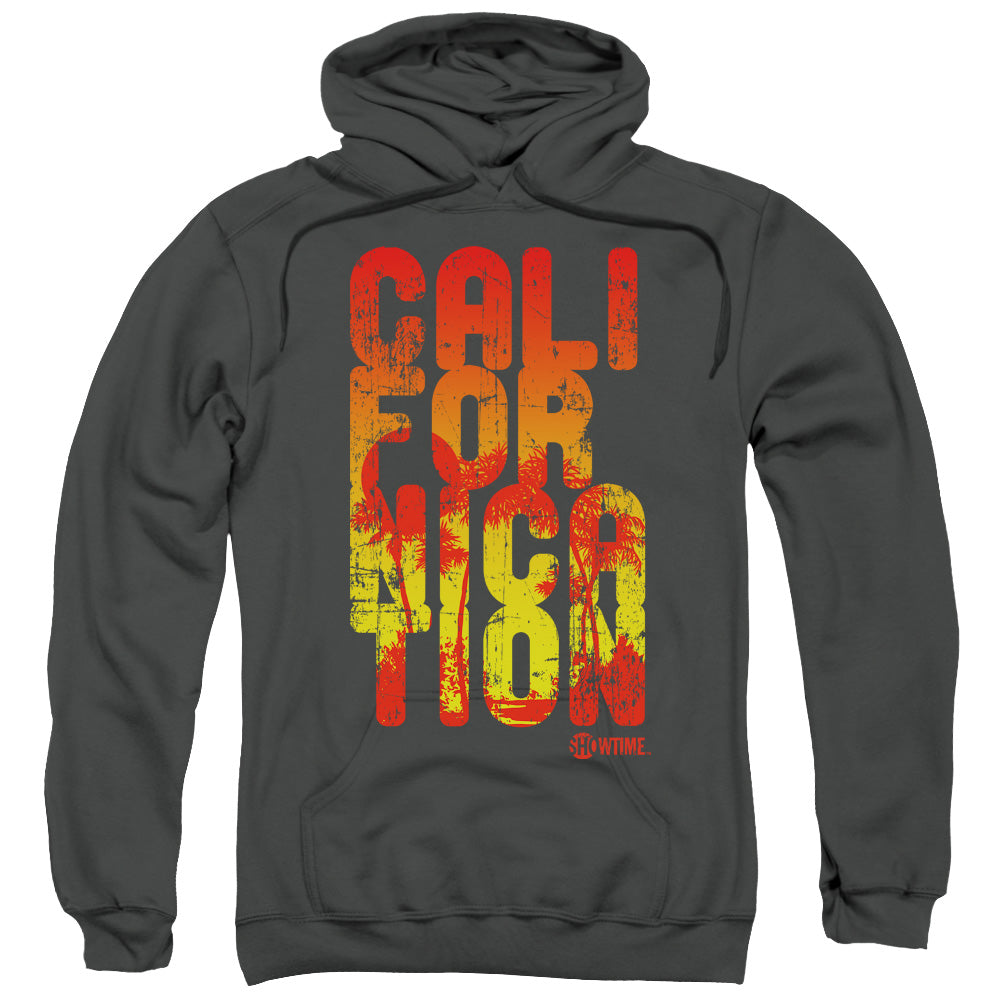 CALIFORNICATION/CALI TYPE - ADULT PULLOVER HOODIE - CHARCOAL