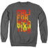 CALIFORNICATION/CALI TYPE - ADULT CREWNECK SWEATSHIRT - CHARCOAL