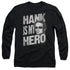 CALIFORNICATION/HANK IS MY HERO - L/S ADULT 18/1 - BLACK
