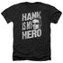 CALIFORNICATION/HANK IS MY HERO - ADULT HEATHER - BLACK