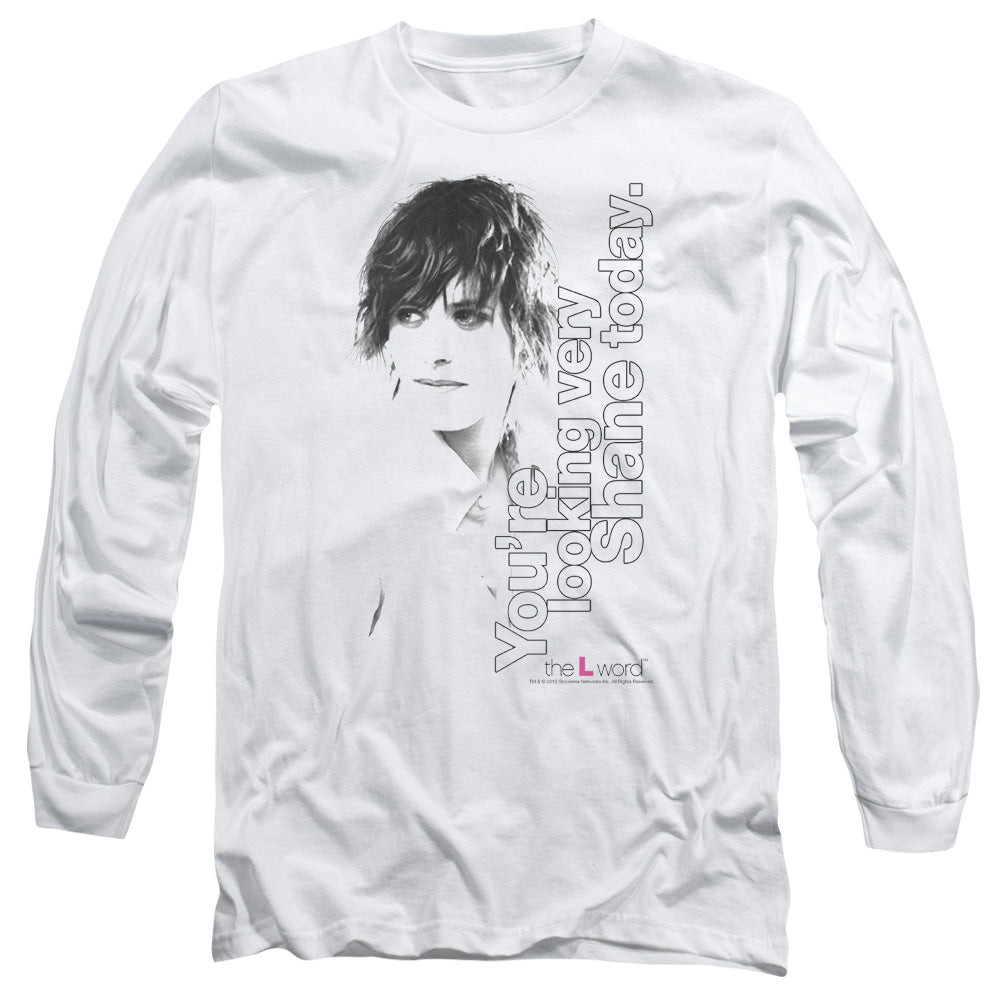 THE L WORD/LOOKING SHANE TODAY - L/S ADULT 18/1 - WHITE