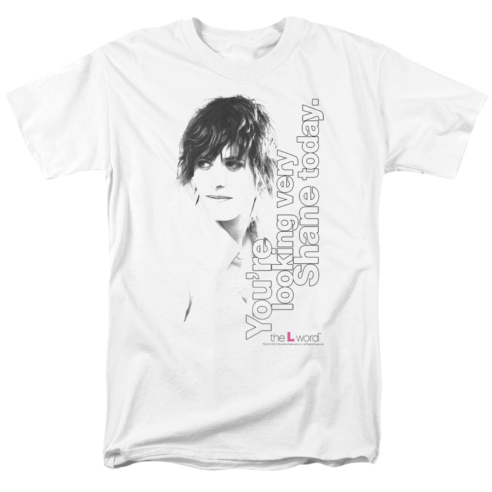 THE L WORD/LOOKING SHANE TODAY - S/S ADULT 18/1 - WHITE