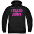 THE L WORD/I KILLED JENNY - ADULT PULLOVER HOODIE - BLACK
