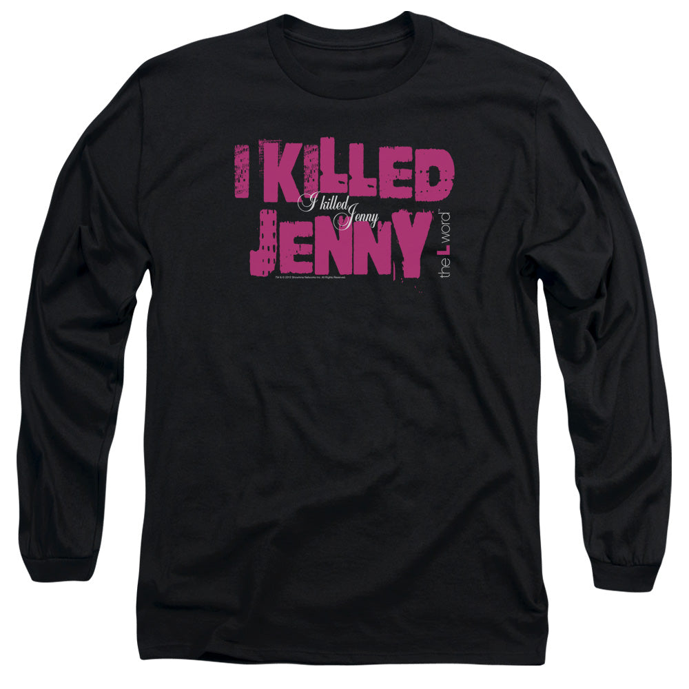 THE L WORD/I KILLED JENNY - L/S ADULT 18/1 - BLACK