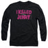 THE L WORD/I KILLED JENNY - L/S ADULT 18/1 - BLACK