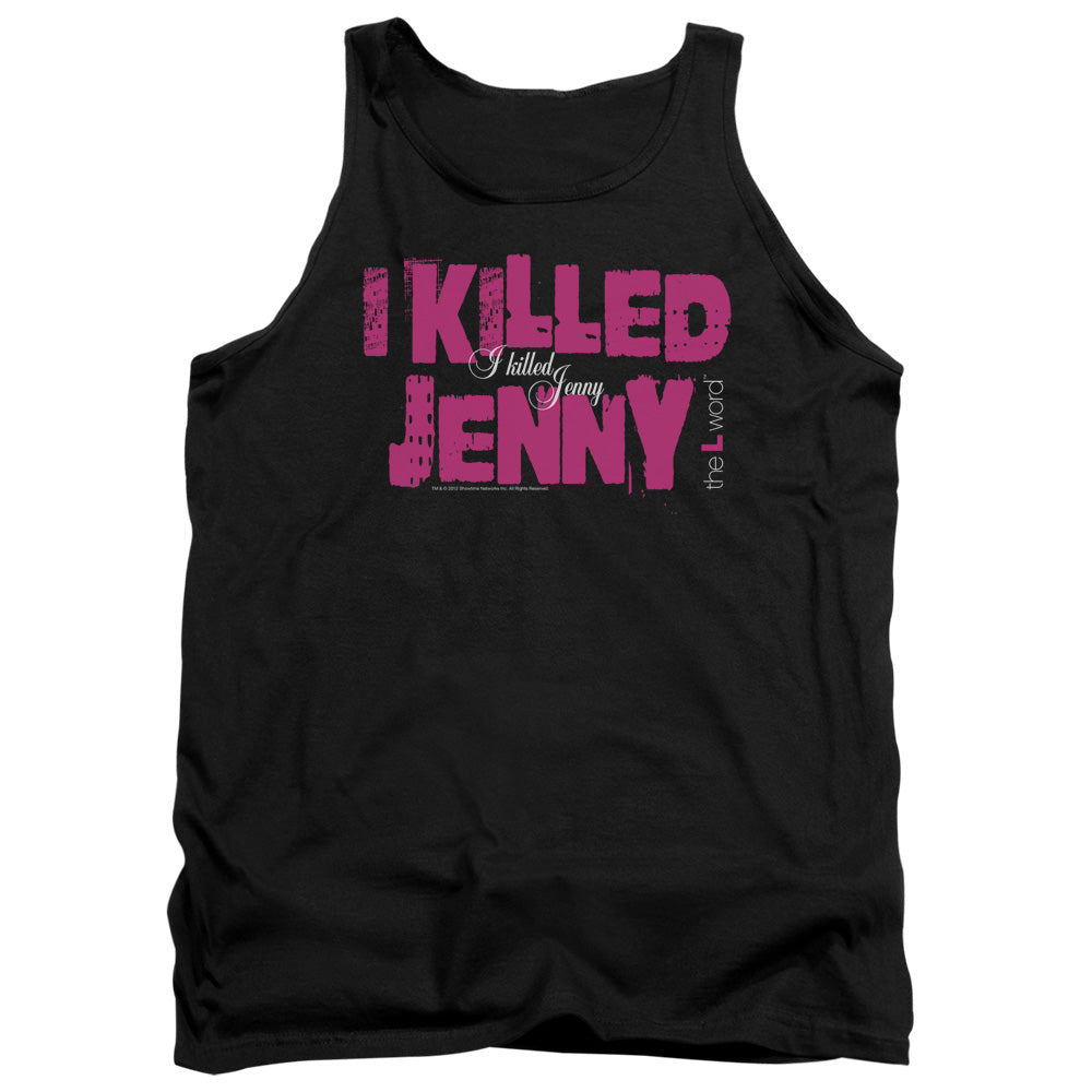 THE L WORD/I KILLED JENNY - ADULT TANK - BLACK