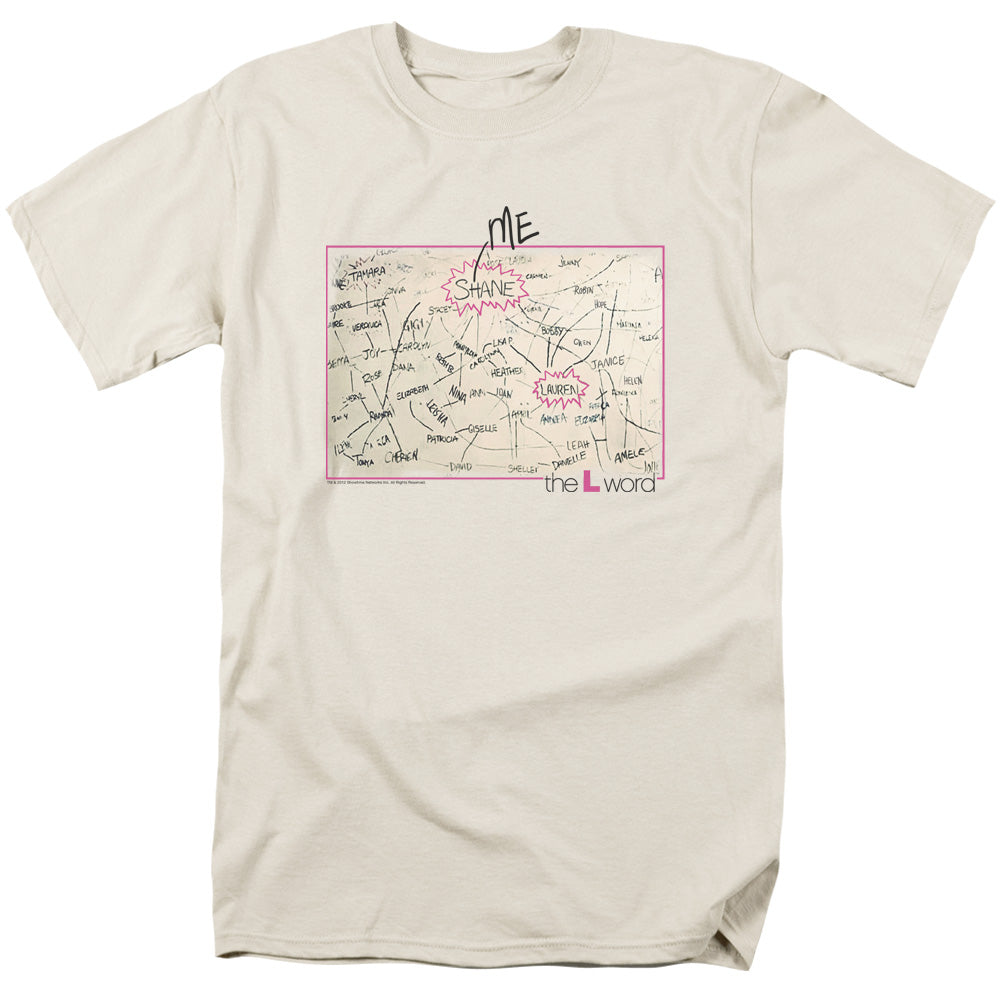 THE L WORD/CHART - S/S ADULT 18/1 - CREAM