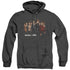 QUEER AS FOLK/TITLE - ADULT HEATHER HOODIE - BLACK
