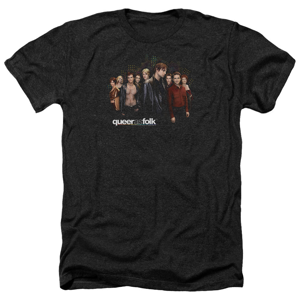QUEER AS FOLK/TITLE - ADULT HEATHER - BLACK
