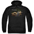 TUDORS/THE KING AND HIS QUEEN - ADULT PULLOVER HOODIE - BLACK