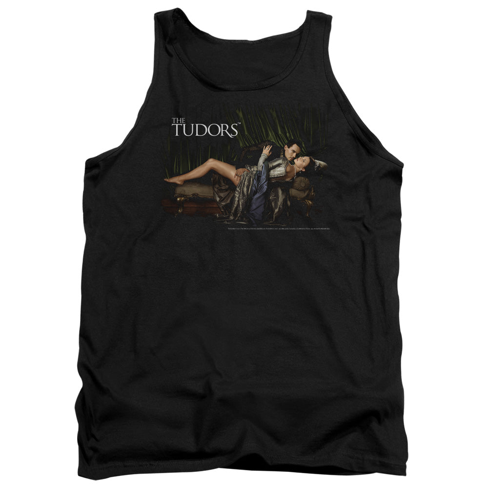 TUDORS/THE KING AND HIS QUEEN - ADULT TANK - BLACK