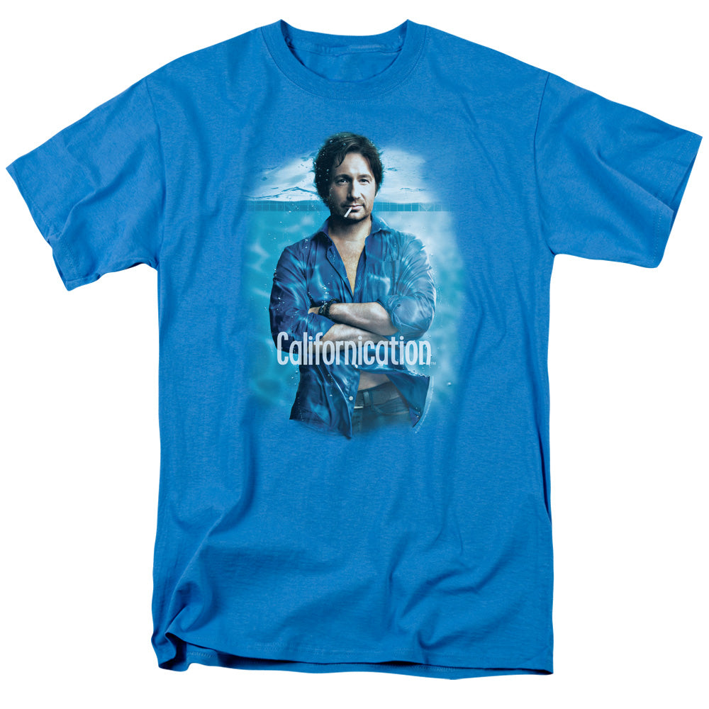 CALIFORNICATION/WAY TOO DEEP - S/S ADULT 18/1 - TURQUOISE