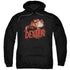DEXTER/DRAWING - ADULT PULLOVER HOODIE - BLACK