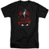 DEXTER/DARK PASSENGER - S/S ADULT TALL 18/1 - BLACK