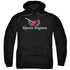 CALIFORNICATION/QUEENS OF DOGTOWN - ADULT PULLOVER HOODIE - BLACK