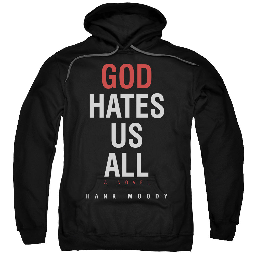 CALIFORNICATION/BOOK COVER - ADULT PULLOVER HOODIE - BLACK