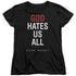 CALIFORNICATION/BOOK COVER - S/S WOMENS TEE - BLACK