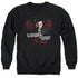 DEXTER/GOOD BAD - ADULT CREWNECK SWEATSHIRT - BLACK