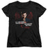 DEXTER/GOOD BAD - S/S WOMENS TEE - BLACK