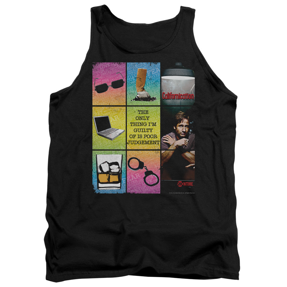 CALIFORNICATION/POOR JUDGEMENT - ADULT TANK - BLACK