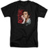 DEXTER/LAYERED - S/S ADULT TALL 18/1 - BLACK