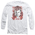 DEXTER/BLOOD - L/S ADULT 18/1 - WHITE