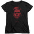 DEXTER/BLOODY FACE - S/S WOMENS TEE - BLACK