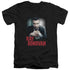 RAY DONOVAN/CLEAN HANDS - S/S ADULT V-NECK 30/1 - BLACK