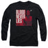DEXTER/COVER -  L/S ADULT 18/1  - BLACK