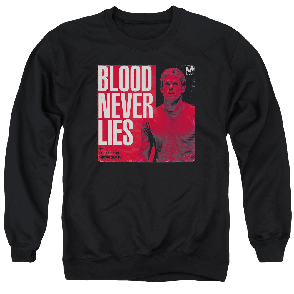 DEXTER/COVER - ADULT CREWNECK SWEATSHIRT - BLACK