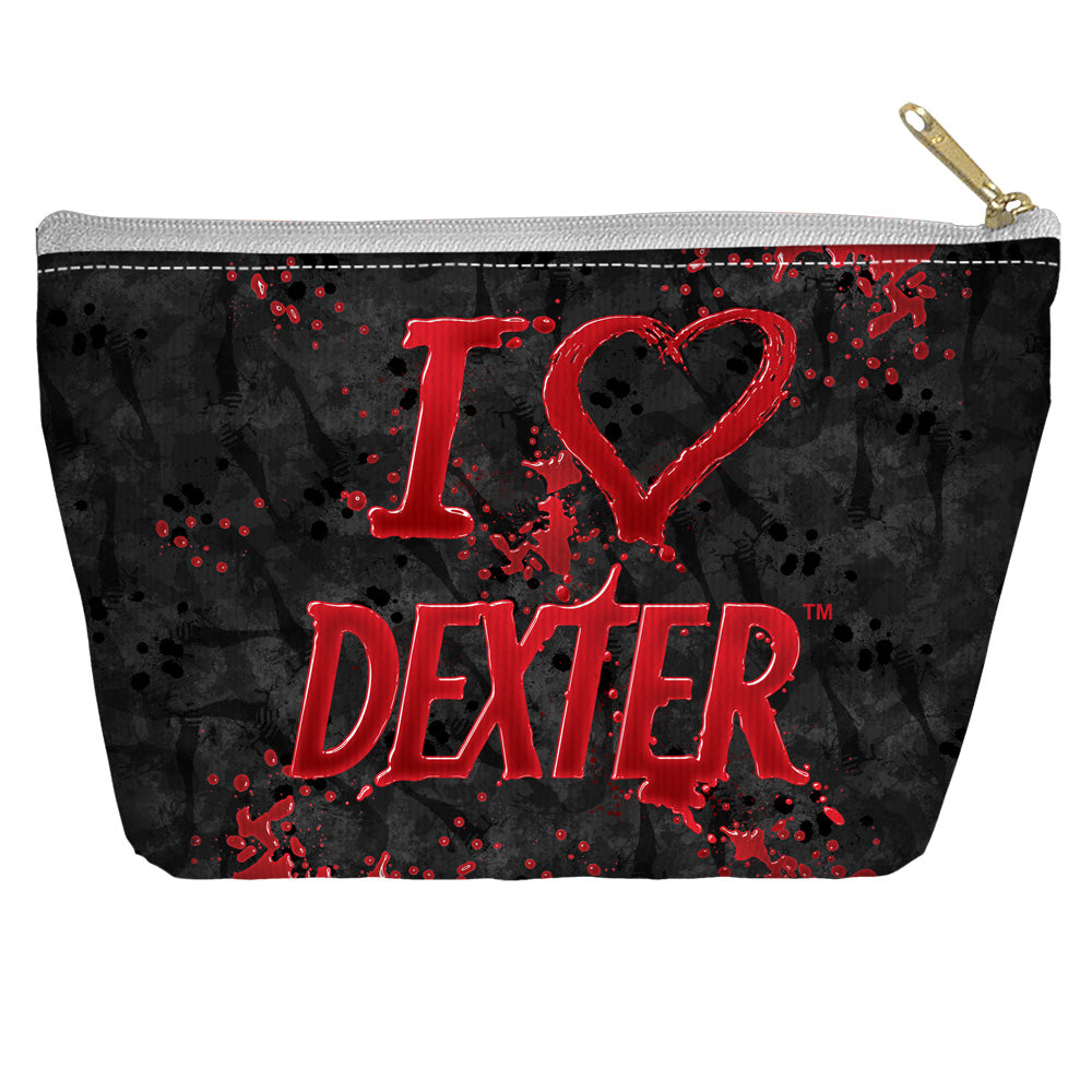 DEXTER/I HEART DEXTER - T-BOTTOM ACCESSORY POUCH