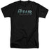 AFFAIR/OCEAN LOGO - S/S ADULT TALL 18/1 - BLACK