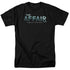 AFFAIR/OCEAN LOGO - S/S ADULT 18/1  -  BLACK