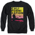 CALIFORNICATION/SUNSET RIDE - ADULT CREWNECK SWEATSHIRT - BLACK