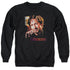 CALIFORNICATION/SMOKER - ADULT CREWNECK SWEATSHIRT - BLACK